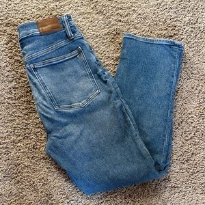 Madewell Straight Blue Jeans